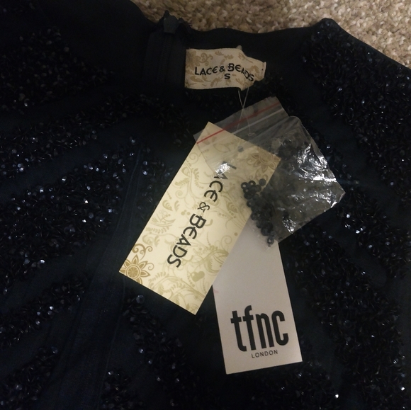 Lace and Beads Cocktail/Party Dress - Picture 5 of 13